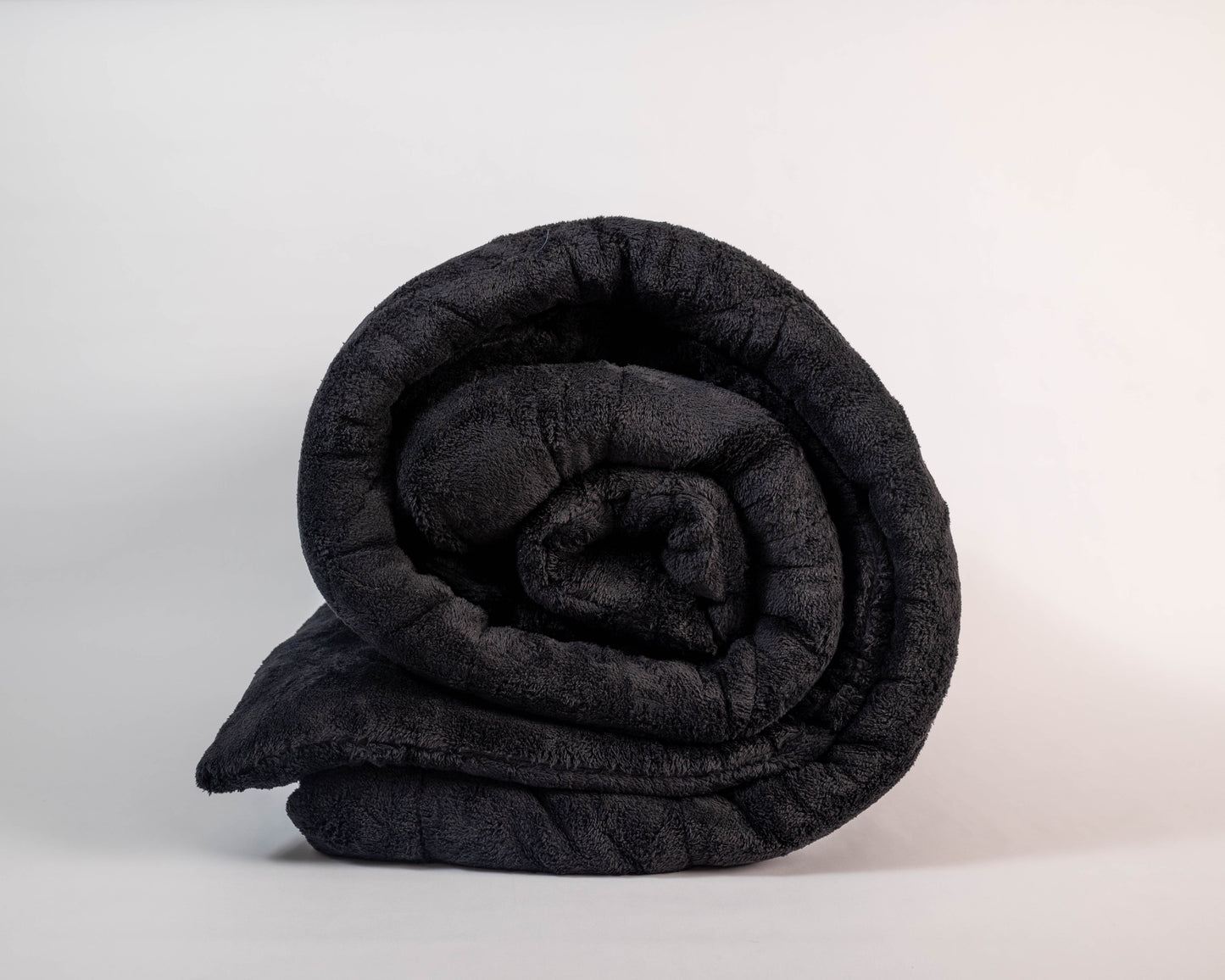 Black Fiber Duvet Set