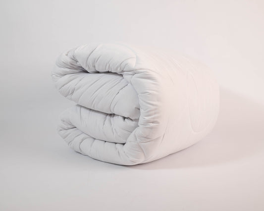 White Fiber Duvet Cover